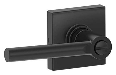 SCHLAGE J40BRW622COL  Brentwood Privacy Door Lever Set with Decorative Colton Trim (Formerly Dexter)