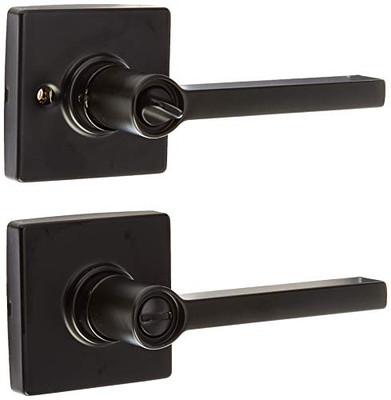 SCHLAGE J40SOL622COL Lock Company Solstice Lever, Matte Black