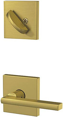 SCHLAGE FC59LAT608COL  Custom Latitude Single Cylinder Sectional Interior Pack with Collins Rose