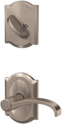 SCHLAGE FC59WIT619CAM  Custom Whitney Single Cylinder Sectional Interior Pack with Camelot Rose