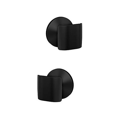 SCHLAGE FC172GAN622KIN  Custom Ganton Non-Turning Two Sided Dummy Knob Set with Kinsler Trim