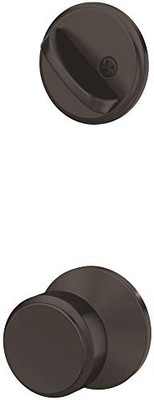 SCHLAGE FC59BWE622KIN  Custom Bowery Single Cylinder Sectional Interior Pack with Kinsler Rose