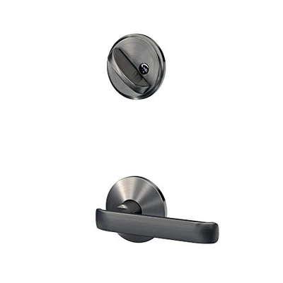 SCHLAGE FC59CYB619KIN  Custom Clybourn Single Cylinder Sectional Interior Pack with Kinsler Rose