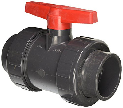 SPEARS 3622-030 3" Socket x FNPT PVC Ball Valve Inline