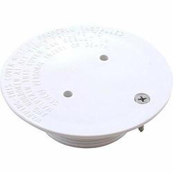 08417-0005 FLOOR INLET PLATE SUBASY WHT