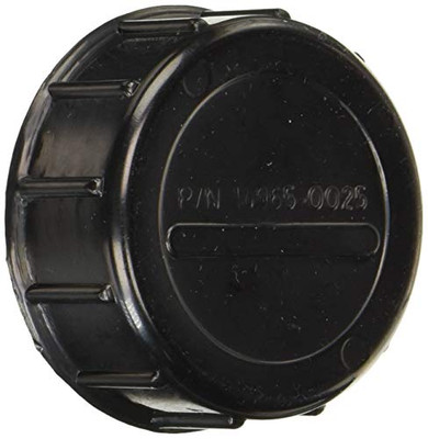 14965-0025 CAP, THREADED CRYSTAL-FLO