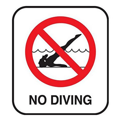 V621500 NO-DIVE IMAGE VINYL GHOSTBUSTR (STICK-ON)