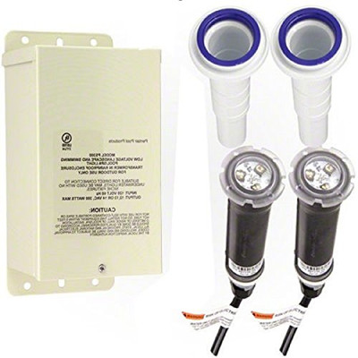 619994 GLOBRITE GUNITE COMBO 2 PACK 1 TRANSF 2 LIGHTS 2 NICHES