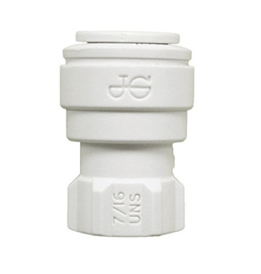 RELIANCE WORLDWIDE CORP PP3212U7W 3/8X7/16-24UNS FAUCET CONNECTR POLYPRO