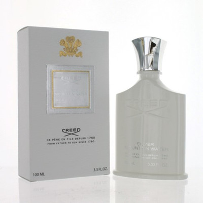 CREED MCREEDSILVERMOUNT3.4 SILVER MOUNTAIN WATER by 3.3 OZ EAU DE PARFUM SPRAY MEN BOX