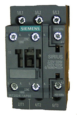 SIEMENS 3RT2024-1AP60 Industrial Controls CONTACTOR 12A 240VAC 1NO/1NC