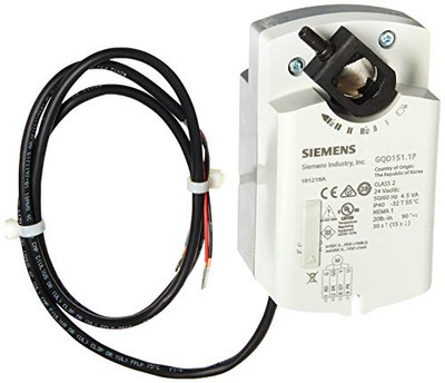 SIEMENS GQD151.1P Building Technology Mod 2/10vdc DCActuator 24v
