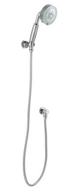Ginger USA N280H/26 Brass Contemporary Handshower Set, Polished Chrome