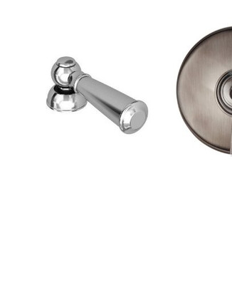 Ginger USA N2-645/10 Brass 2-645 Single Metal Lever Handle for the Aylesbury, Jacobean and Su, Satin Bronze (PVD)