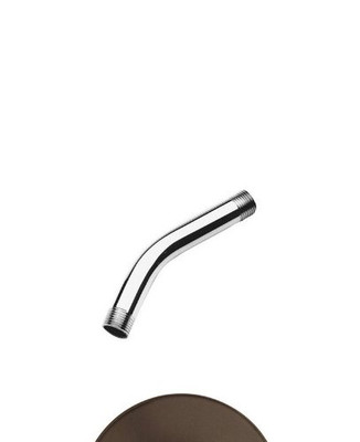 Ginger USA N200/15S Brass 200 6" Solid Brass Shower Arm, Satin Nickel