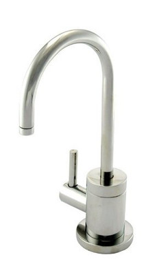 Ginger USA N106H/20 Brass Stainless Steel (PVD) East Linear Single Handle Hot Water Dispenser from the 940 Series