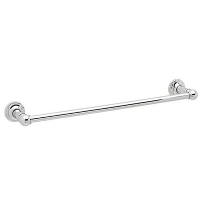 Ginger G4502PN  Columnar 18-Inch Towel Bar, Polished Nickel