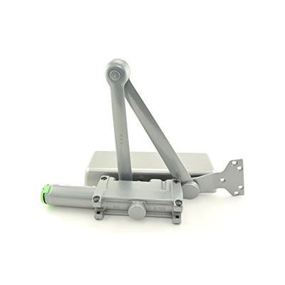LCN 4111DLH  4111 689 Aluminum Extra Duty Arm Closer x Thru Bolts, Left Hand, Delayed Action