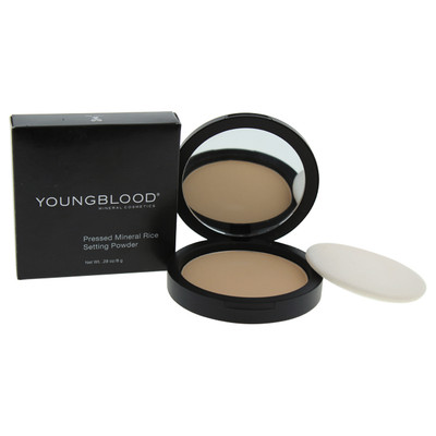 Youngblood W-C-12032 Mineral Cosmetics Natural Pressed Mineral Rice Powder - Medium - 8 g/0.28 oz
