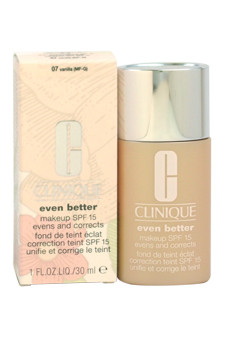 Even Better Makeup SPF 15 - # 07 Vanilla (MF-G) - Dry To Combination Oily Skin W-C-4932 Clinique 1 oz Foundation Women