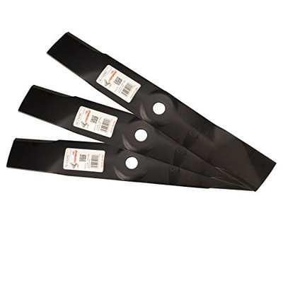 Rotary 10291 Three (3) Pack Lawn Mower Blades Replace John Deere M127500 M145476 Requires (3) Blades For 48" Deck