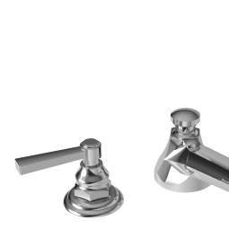 Ginger USA N910/26 Brass 910 Widespread Bathroom Faucet - Free Pop-Up Drain Assembly with p, Polished Chrome