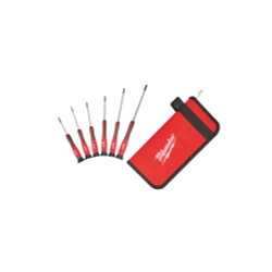 MILWAUKEE MLW48-22-2606 & #174 6 Pc. Precision Screwdriver Set W/ Case