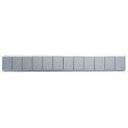 Ammco AMM7525FER10 Steel Tape-A-Weight, Poly Coat 0.25Oz. 10Lb/Roll