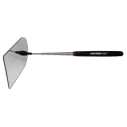 Mayhew MAY17765 4” x 6” Plastic Telescoping Inspection Mirror