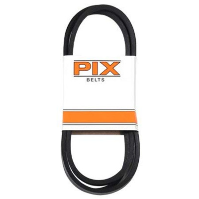 PIX BELTS 3L180 PIX NORTH Rubber Industrial V-Belt, Black, 3/8 x 18-in. - Quantity 1