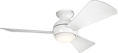 Kichler Sola LED 44in. Fan Matte White 330151MWH