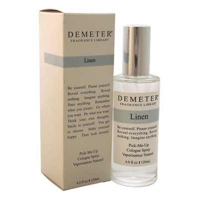 Demeter U-4657 Linen Pick-me Up Cologne Spray for Women, 4 Ounce