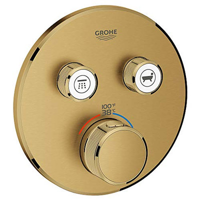 Grohe Grt Smartcontrol Thm Trim Round 2Sc Us Brushed Cool Sunrise 29137GN0