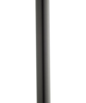 KICHLER 49914BK Lighting  Bronze Outdoor Mounting Post, Painted Black