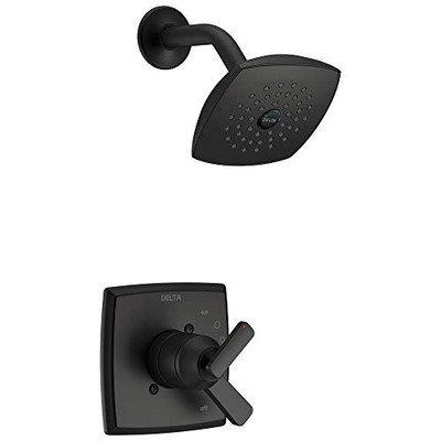 Delta Ashlyn Monitor 17 Series Shower Trim - Matte Black T17264BL