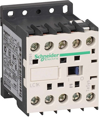 Schneider Electric LC1K0901B7 24VAC 3P-NO 9A CNTCTR W/NC AUX