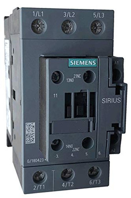 Siemens 3RT20371AC20 CNTCTR 65A 24V SCREW 1NO/1NC