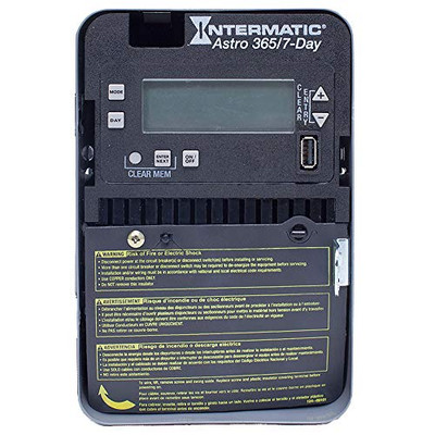 Intermatic ET2815C 120-277v,SPDT,7 DAY TIME SWT.