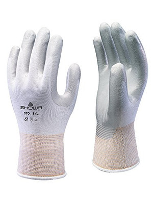 SHOWA 845-370WL-08 DISPOSE NITRILE-COATED-PALM DIPPED-  DZ12