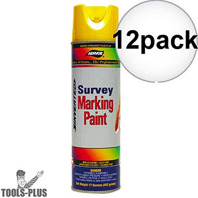 AERVOE 205-207 SURVEY MARKING PAINT WHITE 20 OZ