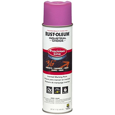 RUST-OLEUM 647-1868838 SAFETY PURPLE W/B MARK SPRAY PAINT 17 FL OZ