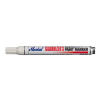 MARKAL 434-28785 GALVANIZERS REMOVABLE PAINT MARKER - WHITE