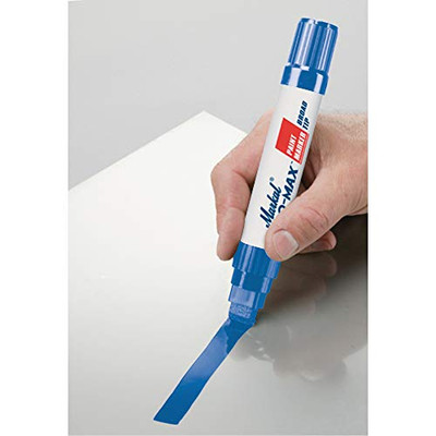 MARKAL 434-90905 PRO MAX BLUE PERMANENT MARKER 1/2 NIB