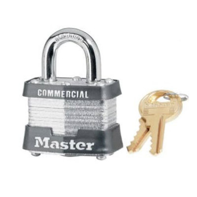 MASTERLOCK 470-3KA-3303 4 PIN TUMBLER PADLOCKKEYED ALIKE
