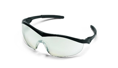 CREWS 135-ST119 STORM BLACK FRAME IN/OUTCLR MIR LENS SAFETY GLS