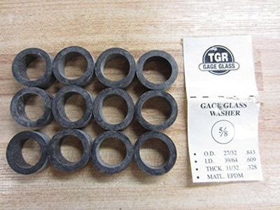 GAGE GLASS 055-955-5/8 WASHER 5/8IN GAUGE GLASS