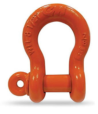 CM COLUMBUS MCKINNON 490-M646P 1/4 PAINTED SCREW PINANCHOR SHAC