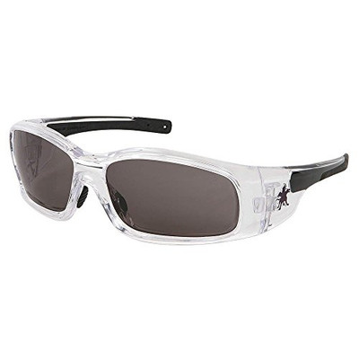 CREWS 135-SR142AF SWAGGER CLEAR FRAME GRAYANTI-FOG LENS