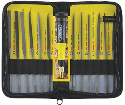 General Tool 318-707475 NEEDLE FILE SET 12PC