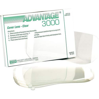 MSA 454-10031542 3000 SERIES CLEAR COVERLENS